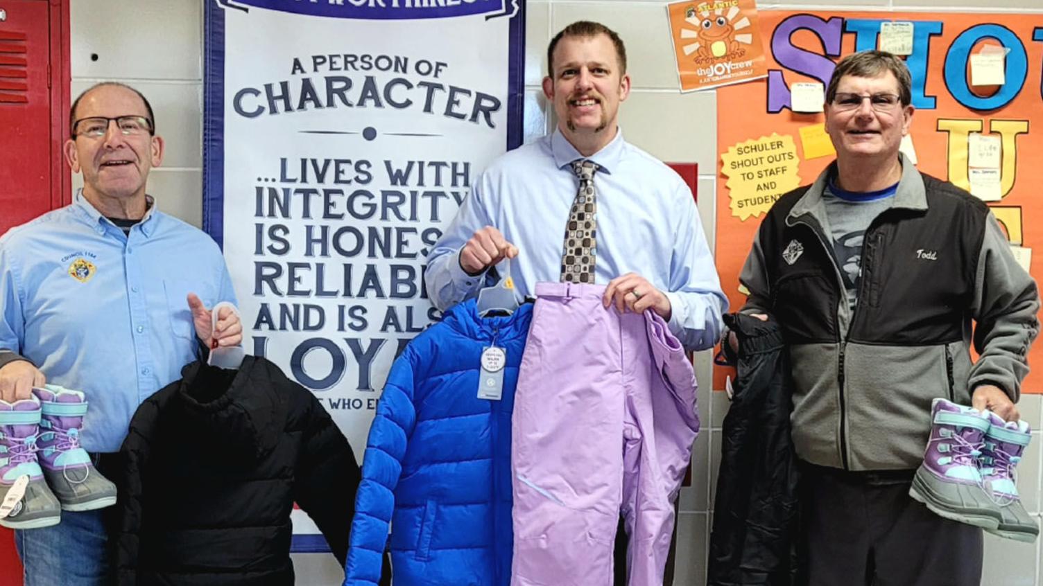 Knights of Columbus donation